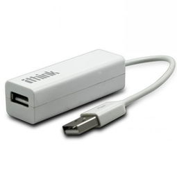 埃森客 ithink USB 2.0 4口集線器hub 白色 小巧實用，互聯無限